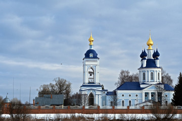 Fototapeta na wymiar Dunilovo. Holy Dormition convent