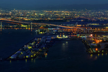 Fototapeta premium Osaka Bay