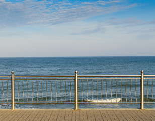 The Baltic sea promenade.