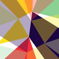 Obraz premium Colorful geometric background