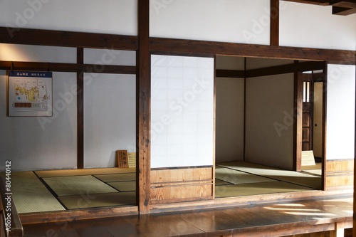 "Innenraum - traditionelles japanisches Haus" Stockfotos und