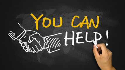 Fototapeta premium you can help