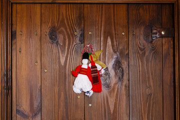 Martinichki - dolls from threads the spring symbolizing arrival