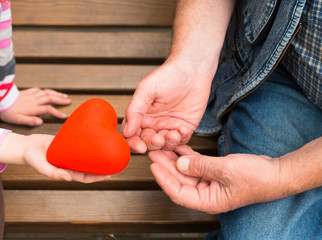 heart in hands