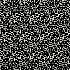 Vector Illustration pattern black and white animal background