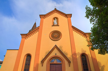 Fototapeta na wymiar Church of St. Martino. Torrano. Emilia-Romagna. Italy.