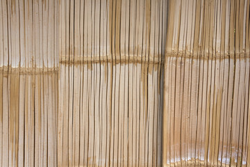 Bamboo texture wall natural colour