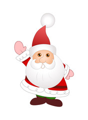 Cute Cartoon Santa