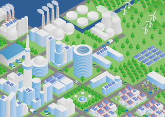 Smart City image illustration