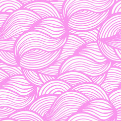 The geometric pattern. Seamless vector background. Pink color  w