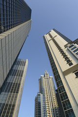 Fototapeta na wymiar Dubai Business Bay skyline