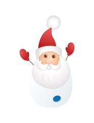 Lovely Snowman Santa