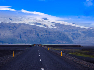road into the mountains