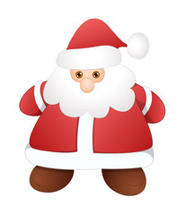 Funny Small Fat Santa Claus