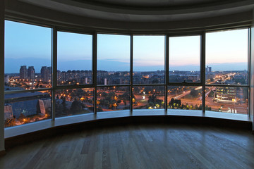 Cityscape window