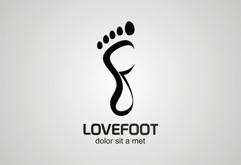 Foot creative logo vector - 80452150