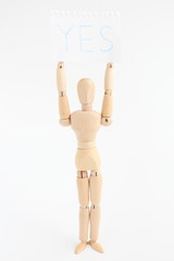 デッサン人形とスケッチブック