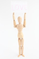 デッサン人形とスケッチブック