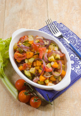 mixed vegetables salad
