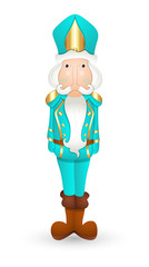 Funny Cartoon Nutcracker