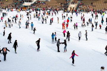 The people at the rink