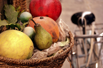 fruit in a basket