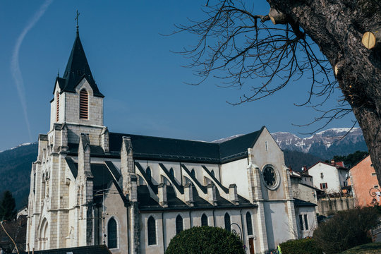 French gothic church
