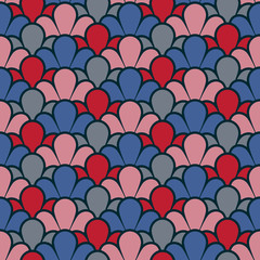 Vintage background with a seamless pattern