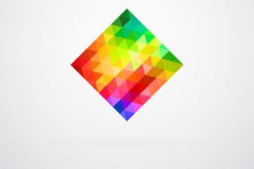 Square Color Palette Guide Spectrum Vector
