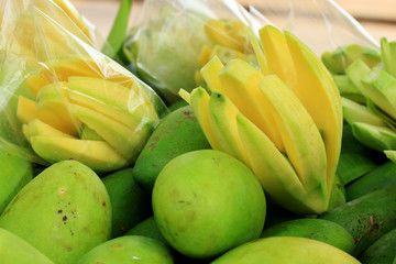 fruit mango in the market