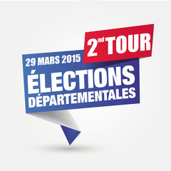 second tour des élections départementales