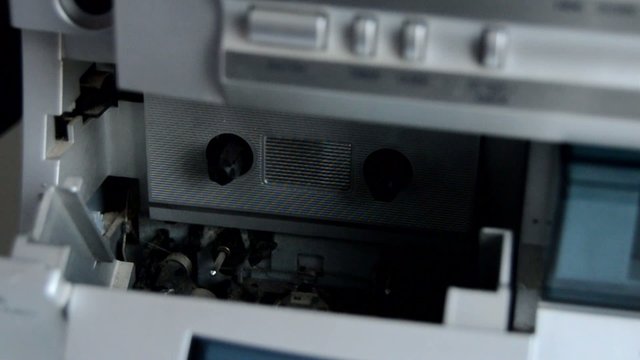 Cassette Placed In Player