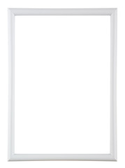 Obraz premium Empty whiteboard (empty frame) isolated on white