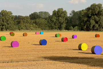 FarblicheStrohballen