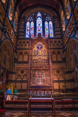 Fototapeta na wymiar inside St Mary's Cathedral