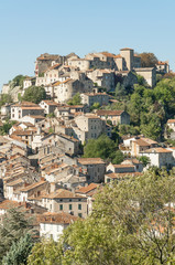 Fototapeta na wymiar Medieval town of Cordes-sur-Ciel, France