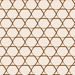 Fototapeta premium Seamless geometric pattern