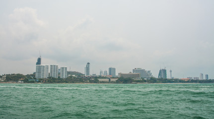 Fototapeta premium koh larn island tropical beach in pattaya city Thailand