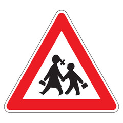 School crossing sign