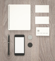 Mockup business template.