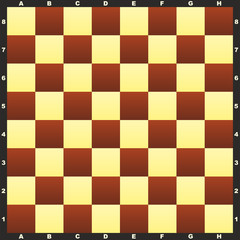 Chessboard bitmap illustration