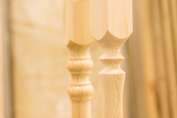 Wooden balusters