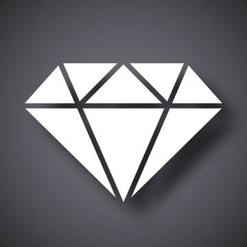 Vector diamond icon