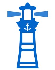 Phare bleu