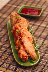 baked chicken wings