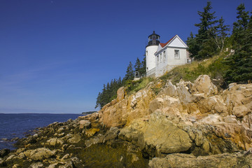 Fototapeta na wymiar Bar Harbor Lighthouse