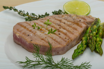 Grilled Tuna steak