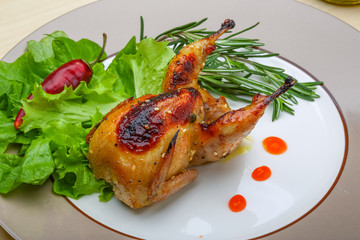 Roasted Quail