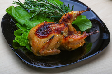 Roasted Quail