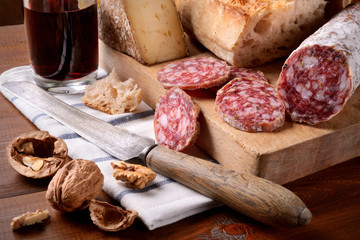 Rustic snack
